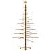 Albero di Natale in legno con supporto Marrone 180 cm Bambù - Foto miniatura 5