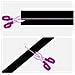 Spazzole per porte autoadesive 2 pcs Nero 100 cm - Foto miniatura 9