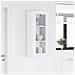 Armadio pensile Riga Bianco 40 x 31 x 100 cm Legno multistrato - Foto miniatura 4