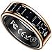 Smart Ring Con Display E Custodia Di Ricarica - Monitoraggio Fitness E Salute Gold 13 - Foto miniatura 5