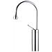 Rubinetto per lavabo da bagno, Blackswan, tipo M229, modello cromato, misura 46 cm - Foto miniatura 1