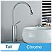 Rubinetto per lavabo da bagno, Blackswan, tipo M229, modello cromato, misura 46 cm - Foto miniatura 2