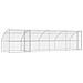 Cuccia per cani 4 pcs Argento 8 x 2 x 2 m Acciaio zincato - Foto miniatura 1