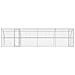 Cuccia per cani 4 pcs Argento 8 x 2 x 2 m Acciaio zincato - Foto miniatura 4