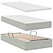 Letto con Contenitore con materasso Grigio chiaro 90 x 200 cm - Foto miniatura 8