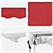 Tettuccio Elettrico Retrattile Rosso 3 x 2,5 m - Foto miniatura 6