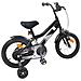 Bicicletta per Bambini 16 Pollici per bambini di 4-6 anni Nero - Foto miniatura 3