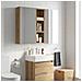 Armadio da bagno a muro Rovere Artigianale 20 x 14 x 70 cm - Foto miniatura 4