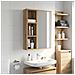 Armadio da bagno a muro Rovere Artigianale 20 x 14 x 70 cm - Foto miniatura 5
