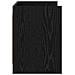 Mobile TV 100 x 33 x 47 cm Rovere Nero Legno ingegnerizzato - Foto miniatura 4