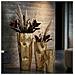 Set 3 Portavasi Glolly Oro In Ferro Dalle Linee Slanciate - Foto miniatura 6