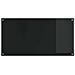 Schienale da cucina 2 pcs Nero 120 x 60 cm vetro temperato - Foto miniatura 4