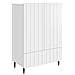 Credenza Bianco 66 x 34,5 x 97 cm Legno ingegnerizzato - Foto miniatura 1