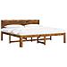 Letto matrimoniale con testiera ROSTOCK Naturale 180 x 200 cm - Foto miniatura 1