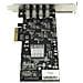 Adattatore scheda SuperSpeed USB 3.0 con 4 porte PCI Express (PCIe) con 4 canali da 5 Gbps dedicati - UASP - Alimentazione SATA / LP4 - Foto miniatura 4