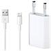 Adattatore Alimentatore di rete USB originale 5W Spina Carica Batteria + Cavo Dati Lightning - Foto miniatura 1