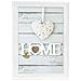Vintage bianco 20x30 legno T15481 - Foto miniatura 1