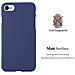 Custodia Compatibile Con Apple Iphone 7 / 7s / 8 / Se 2020 In Frost Blu Scuro - Coperchio Protettivo In Silicone Tpu Flessibile - Foto miniatura 2