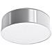 Novità! Plafoniera Grigia Per Cucina E Camera - Pvc - Arena 35 Sl. 0122 Lampada Da Soffitto Rotonda, Stile Moderno, A 2 Luci Led E-27 *** Lampade - I Prezzi Più Bassi Su Amazon! - Foto miniatura 1
