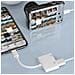 Adattatore Iphone / Ipad Da Lightning Verso Usb E Ricarica Lightning - Foto miniatura 2