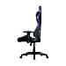 Sedia Gaming Caliber R1S Purple Camo in PU Traspirante Colore Nero / Porpora - Foto miniatura 4
