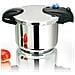Aso22-6l - Pentola A Pressione Con Baionetta 6l - Ciotola In Acciaio Inox - Diametro 22 Cm Con Cestello Cottura A Vapore - Foto miniatura 1