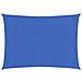 Vela Parasole 160 g / m² Blu 2,5x4,5 m in HDPE - Foto miniatura 1