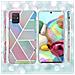 Custodia Compatibile Con Samsung Galaxy A71 5g In Marmo Arcobaleno No. 11 - Coperchio Protettivo In Silicone Tpu Con Motivo A Mosaico - Foto miniatura 6