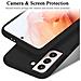 Cadorabo Custodia Compatibile Con Samsung Galaxy S21 In Liquid Nero - Coperchio Protettivo In Silicone Tpu Flessibile - Foto miniatura 5