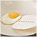 Nordic Nordic Set Di 6 Utensili Da Cucina Nylon + Portautensili, Manici Effetto Legno Bianco - Foto miniatura 2