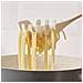 Nordic Nordic Set Di 6 Utensili Da Cucina Nylon + Portautensili, Manici Effetto Legno Bianco - Foto miniatura 5