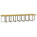 Set Da Pranzo Per Giardino 21pz Con Cuscini In Polyrattan Beige - Foto miniatura 3