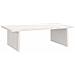 Supporto Per Monitor Bianco 50x27x15 Cm Legno Massello Di Pino - Foto miniatura 2