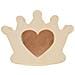 Salvadanaio Corona Cuore 12 X 9 Cm - Foto miniatura 1