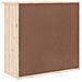 Cassettiera ALTA 77x35x73 cm in Legno Massello di Pino - Foto miniatura 3