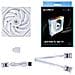 12TL1W sistema di raffreddamento per computer Case per computer Ventilatore 12 cm Bianco 1 pz - Foto miniatura 1