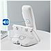 Telefono Cordless Amplidect 595 Photo Con Tasti Foto E Segreteria, Bianco - Foto miniatura 3
