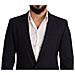 Blazer Martini Slim Fit In Lana Blu Navy - It48 - M - Foto miniatura 3