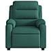 Lusso Casadino -  Poltrona Massaggiante Reclinabile Verde Scuro In Tessuto - Foto miniatura 7