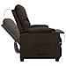 Lusso Casadino -  Poltrona Alzapersona Marrone Scuro In Tessuto - Foto miniatura 6