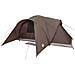 Tenda da Campeggio a Cupola per 6 Persone Marrone Impermeabile - Foto miniatura 4