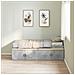 Struttura Letto Contenitore Grigio Cemento 100x200 cm - Foto miniatura 2