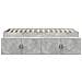 Struttura Letto Contenitore Grigio Cemento 100x200 cm - Foto miniatura 6