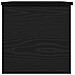 Scatola di Stoccaggio  Rovere Nero 102x35x35 cm in Legno Ingegnerizzato - Foto miniatura 8