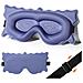 Mascherina Per Dormire 3d Sagomata - Comfort Ottimale E Totale Oscuramento Purple - Foto miniatura 3
