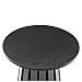 Liv Tavolino Rotondo In Stile Scandinavo Nero - Foto miniatura 5