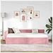 Cornice del letto ad angolo Altro Rosa 100 x 200 cm - Foto miniatura 4
