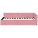 Cornice del letto ad angolo Altro Rosa 100 x 200 cm - Foto miniatura 5