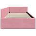 Cornice del letto ad angolo Altro Rosa 100 x 200 cm - Foto miniatura 6
