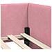 Cornice del letto ad angolo Altro Rosa 100 x 200 cm - Foto miniatura 8